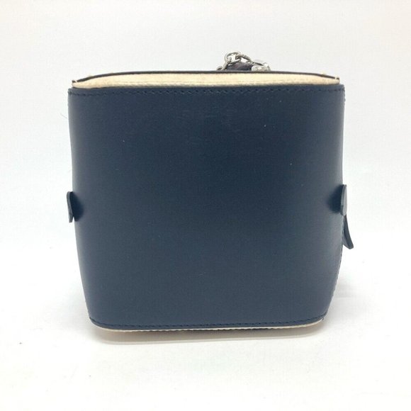 Authentic LOUIS VUITTON M52350 Trompe l'oeil Chain 2WAY Hand Bag Leather Black/B - Picture 2 of 16